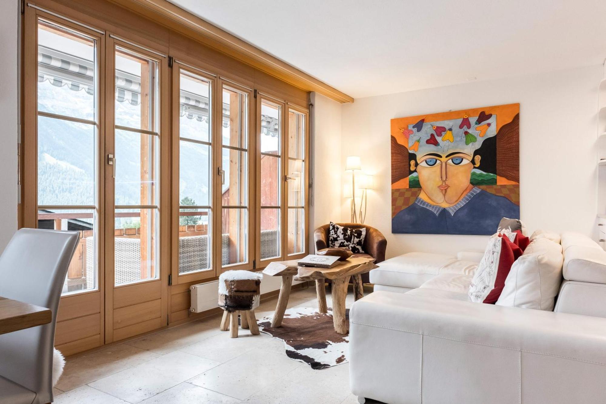 Apartment Alpin Dg - Griwa Rent Ag Grindelwald Esterno foto